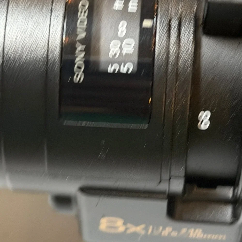 Vintage Sony CCD-F45 Video8 8mm Handycam Camcorder Powers On Case AC Adapter